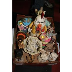 FLAT OF ESTATE ANIMAL & ANGEL ORNAMENTS