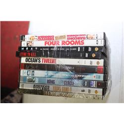 BUNDLE OF 10 DVD MOVIES X5