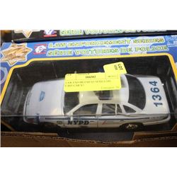 LAW ENFORCEMENT SERIES DIE CAST CAR X3