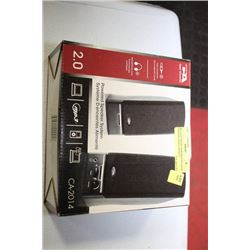 MULTI-PURPOSE POWERED SPEAKER SYSTEM, EASY CONNECT