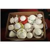Image 1 : FLAT OF ESTATE ROYAL BONE CHINA CUPS & SAUCERS