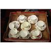 Image 1 : FLAT OF ESTATE ROYAL BONE CHINA CUPS & SAUCERS