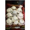 FLAT OF ESTATE ROYAL BONE CHINA CUPS & SAUCERS