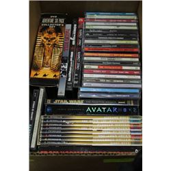 BOX W/ DVD & BOX SET MOVIES & CD MUSIC