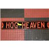 Image 1 : NEW HEAVY TIN SIGN "HOG HEAVEN"