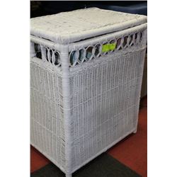BAMBOO LAUNDRY HAMPER & IRON