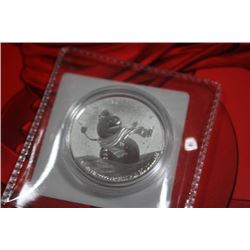 2014 CANADIAN 20 DOLLAR PURE SILVER SNOWMAN COIN
