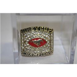 CALGARY STAMPEDERS GREY CUP RING - REPLICA