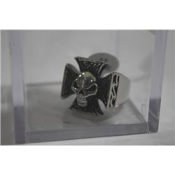 STAINLESS STEEL BIKER RING SIZE: 11