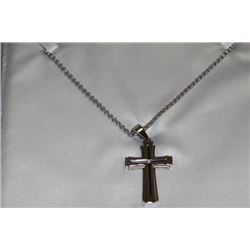 S/S PEOPLES JEWELLERS CHAIN AND CROSS