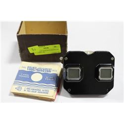 1940'S VIEW-MASTER STEREOSCOPE W/ 11 REELS IN