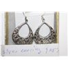 Image 1 : .925 SILVER EARRINGS