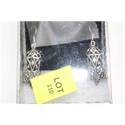 .925 SILVER EARRINGS - 42g IN WEIGHT