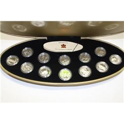 1999 MILLENIUM SILVER 25 CENT SET