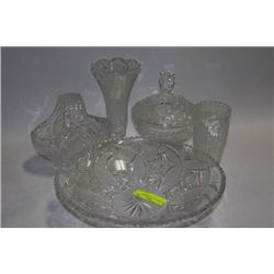 5PC. CRYSTAL COLLECTIONS