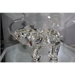 LARGE CRYSTAL ELEPHANT