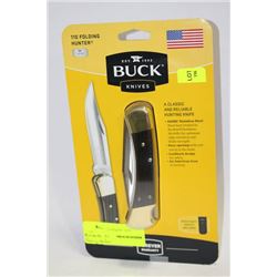 BUCK KNIFE 110 FOLDING HUNTING KNIFE