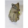 Image 1 : SIGNED SOAP STONE DOG ORNAMENT