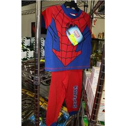 MARVEL SPIDERMAN SIZE 2 BOY'S PJ'S