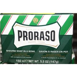 PRORASO SHAVING SOAP IN A BOWL