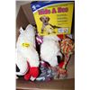 Image 1 : BOX OF ASST SMALL DOG TOYS