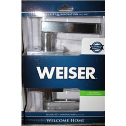WEISER HALL AND CLOSET HANDLE SET