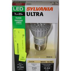 SYLVANIA 7WATT=35WATT LED FLOOD LIGHT