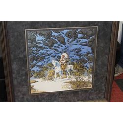 BEV DOOLITTLE EAGLE HEART LTD ED SIGNED PRINT