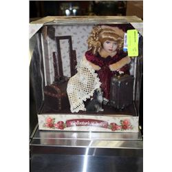 COLLECTORS CHOICE FINE BISQUE PORCELAIN DOLL