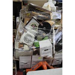 PALLET OF ESTATE HOUSEHOLD MISC