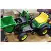 Image 1 : JOHN DEERE PEDAL TRACTOR