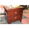 Image 1 : SHOWHOME 2 DRAWER NIGHT STAND