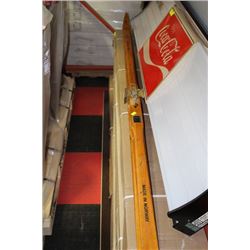PAIR OF VINTAGE MADE IN NORWAY WOOD TROLL-SKIS