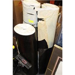 2 ROLLS OF COMMERCIAL SHINGLE ROLLS & 1