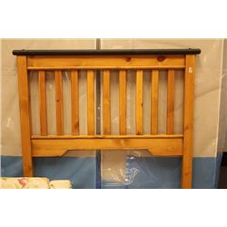 WOOD 2 TONE SINGLE HEADBOARD