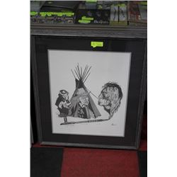 WILLY BELCOURT SACRED PIPE 8/15 LTD ED