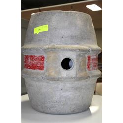 VINTAGE METAL KEG