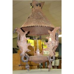 VINTAGE ESTATE HANGING LIGHT FIXTURE