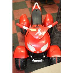 NINJA KIDS RED QUAD