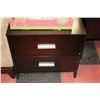 Image 1 : SHOWHOME 2 DRAWER NIGHT STAND X2