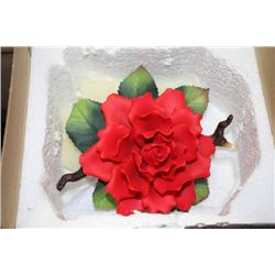 ESTATE PORCELAIN FLOWER