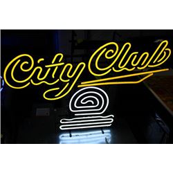CITY CLUB NEON SIGN