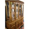 Image 1 : LARGE WOODEN CHINA CABINET TOP & BOTTOM