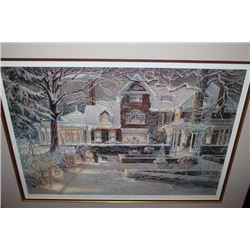 ALL IS CALM 2880/10,000 LTD ED SIGNED PRINT WITH