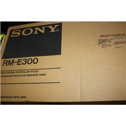 SONY VIDEO 8 PLAYER W VIDEO EDITING CONTROLLER