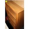 Image 1 : WOOD 4-TIER CABINET