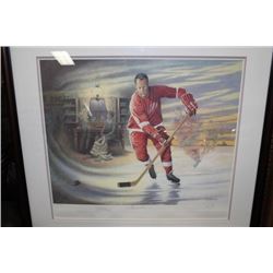 "MR. HOCKEY" SIGNED GORDIE HOWE LIMITED EDITION