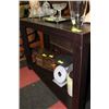 Image 1 : BROWN SIDEBOARD/ENTRY TABLE - 47" l X 18" W X 33"H