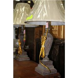 PAIR OF SHOWHOME LAMPS