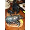 Image 1 : 3 BEAR ORNAMENTS